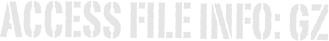 access file info: gz